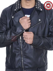The Queen of Flow Carlos Torres Black Motorcycle Leather Jacket