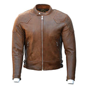 Goldtop 76 Armoured Leather Jacket – Brown, gift for him