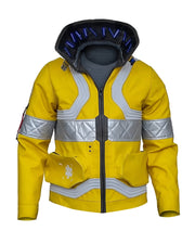 Handmade Edge-Runners David Martinez Jacket Yellow Neon Collar Jacket