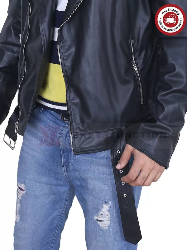 The Queen of Flow Carlos Torres Black Motorcycle Leather Jacket