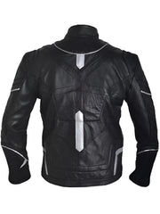 Black Panther Chadwick Boseman T’Challa Leather Jacket, gift for him
