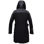 DMC Devil May Cry 5 black Leather Long Coat, Vergil Trench Coat, Nero trench coat