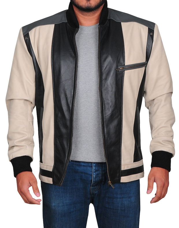 Matthew Broderick Ferris Bueller's Day Off Faux Leather Jacket