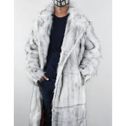 Ryan Gosling Ken White Faux Fur Coat, Ken Winter Coat,Handmade Coat, Father,s day gift