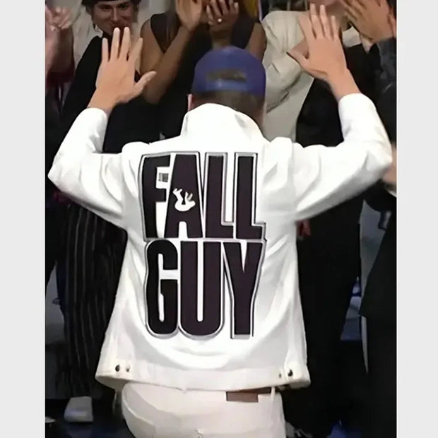Ryan Gosling Fall Guy White Jacket, Men's Jacket, Best Gift For Him/Her