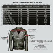 Men's Cafe Racer Biker Leather Jacket