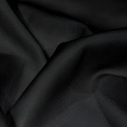 Black Wool Body Black Leather Sleeves Varsity Letterman Jacket