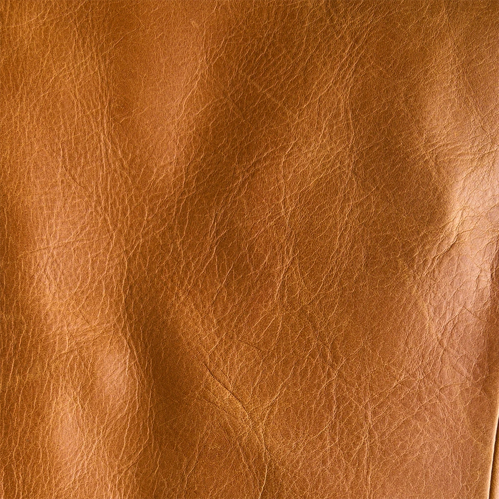 Clay Brown Classic Lapel Leather Vest